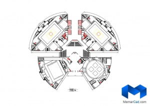 دانلود پلان مجتمع ورزشی به همراه تصاویر سه بعدی - (www.memarcad.com) (1)