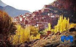 (memarcad.com)روستای ابیانه - معماری پایدار