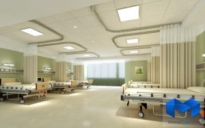 پاورپوینت دیاگرام و ریز فضاهای بیمارستان - (www.memarcad.com)