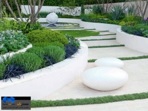 فضای سبز و منظر-(www.memarcad.com)